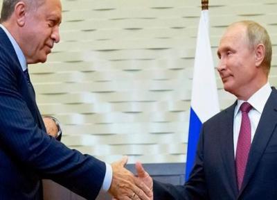 اردوغان به پوتین: اجرای توافق سوچی باعث توقف درگیری در ادلب می شود