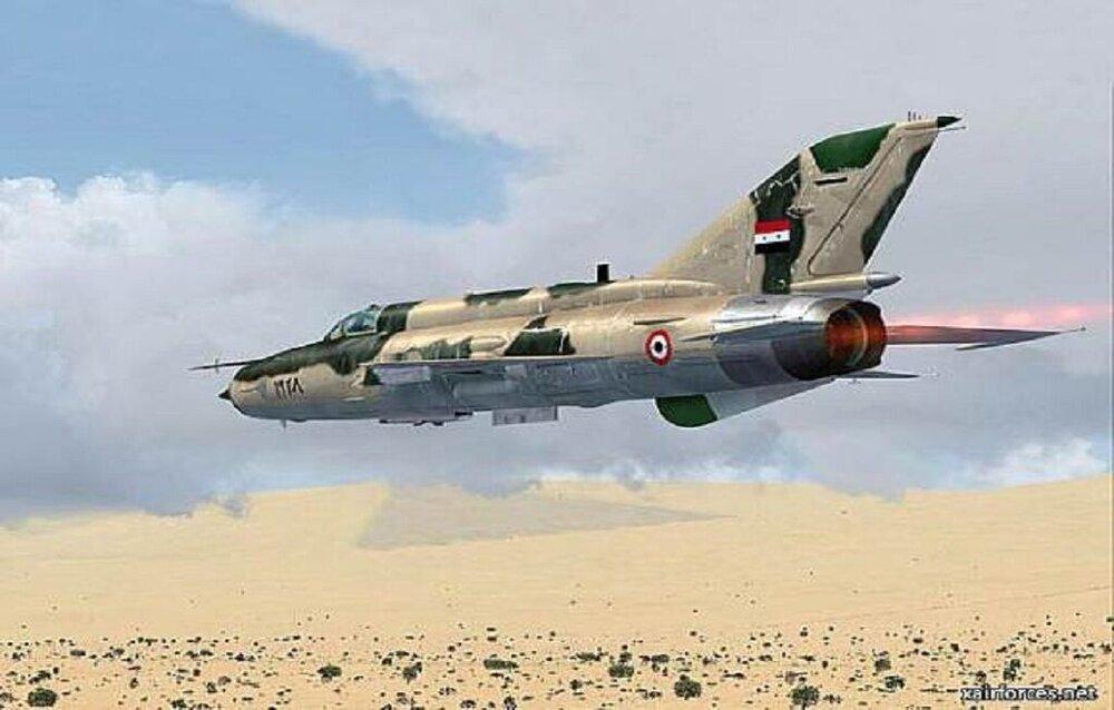 جنگنده های سوری انبار مهمات جبهه النصره را نابود کردند